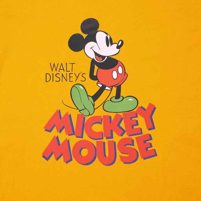 ディズニー ヴィンテージ ポスター コレクション ユニクロUT（半袖・リラックスフィット）¥1,990→¥1,290