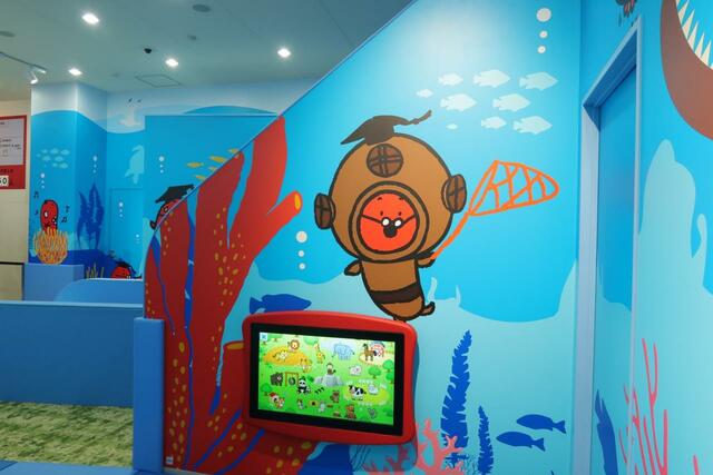 キッズランドにはゲームで学べるコーナーもあります