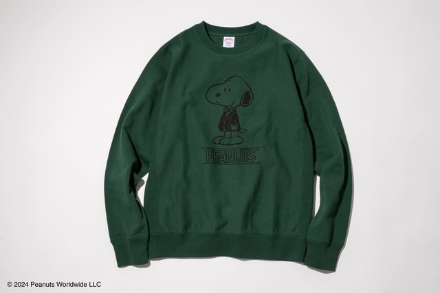 【ブルックス ブラザーズ×PEANUTS】ブルックス ブラザーズ×PEANUTS スウェットシャツ　Green