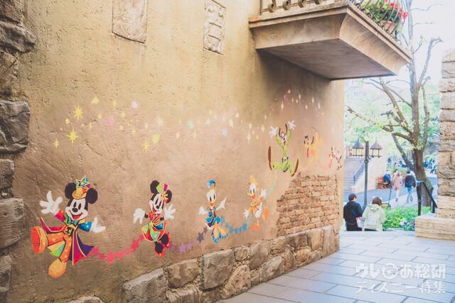 ドリームガーランドをモチーフとしたデコレーション｜東京ディズニーシー