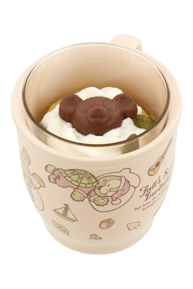 パンプキンプリン、スーベニアカップ付き