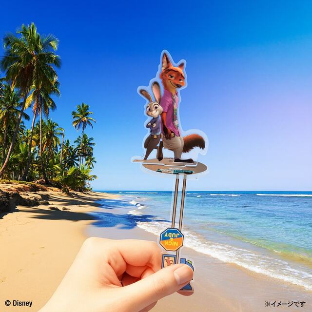 G賞：アクリルスタンドプロップス｜Happyくじ『ズートピア2』