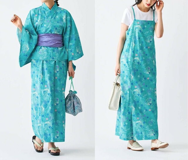 ワンピースとしても使える！2ＷＡＹ浴衣（選べるキャラクター）｜￥10,990 （税込）