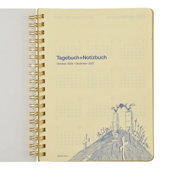 【デルフォニックス】ティム・バートン ナイトメアー・ビフォア・クリスマス Rollbahn Diary L 手帳・スケジュール帳 CALENDAR ＆ ORGANIZER 2027 2,400円