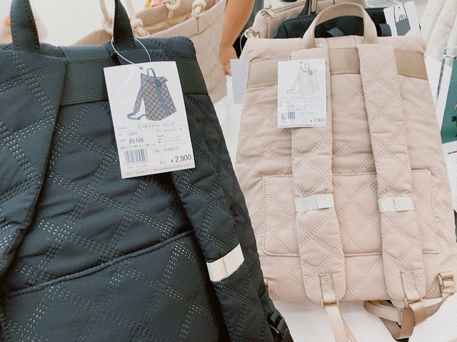 【ワークマン エンボスキルトリュック】サイズ（約）：縦35cm×横28cm×幅12cm