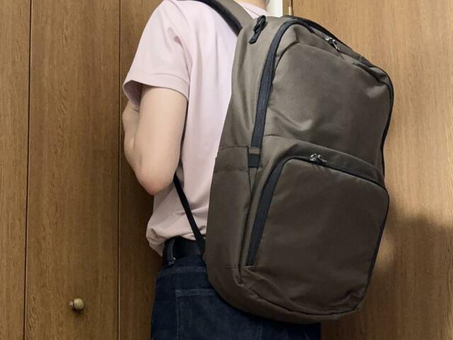 【ワークマン/コーデュラ(R)ネストリュック】ショルダーベルトも背面もふわふわ!肩への負担が軽減されます