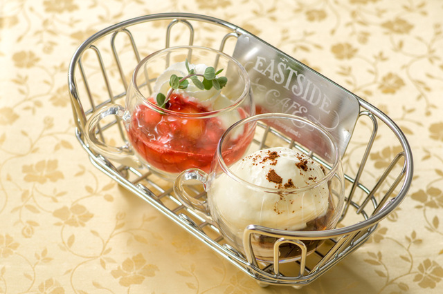 イーストサイド・カフェ「グラスデザート」600円