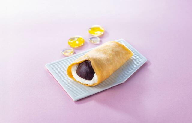 「あんバタークレープ」＜価格：270円（税込）＞【セブン‐イレブンに“和スイーツ”が続々新登場！北海道十勝産小豆使用「豆大福」と「草もち」が重量アップでよりずっしり！】
