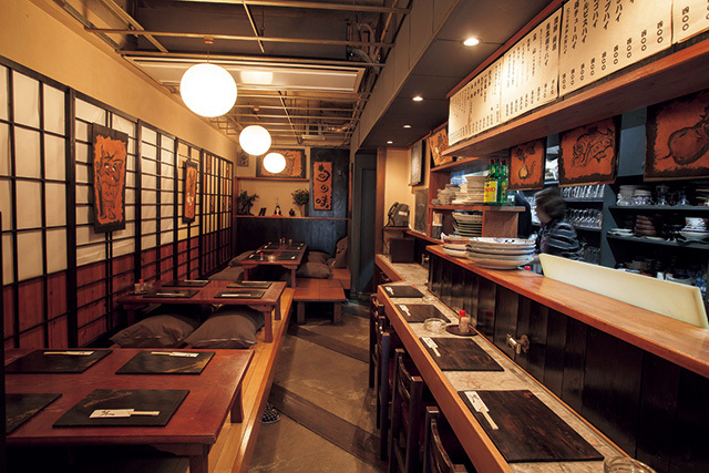 大皿割烹 山ちゃん（京成小岩） 内観