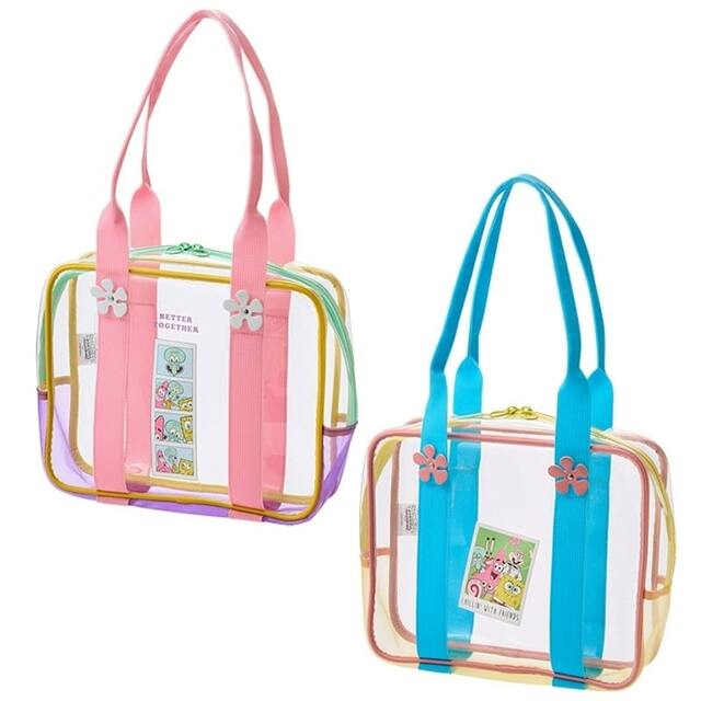 【PLAZA】「SpongeBob SquarePants スポンジ・ボブ ビーチバッグ」4,950円/夏のレジャーにもぴったり!