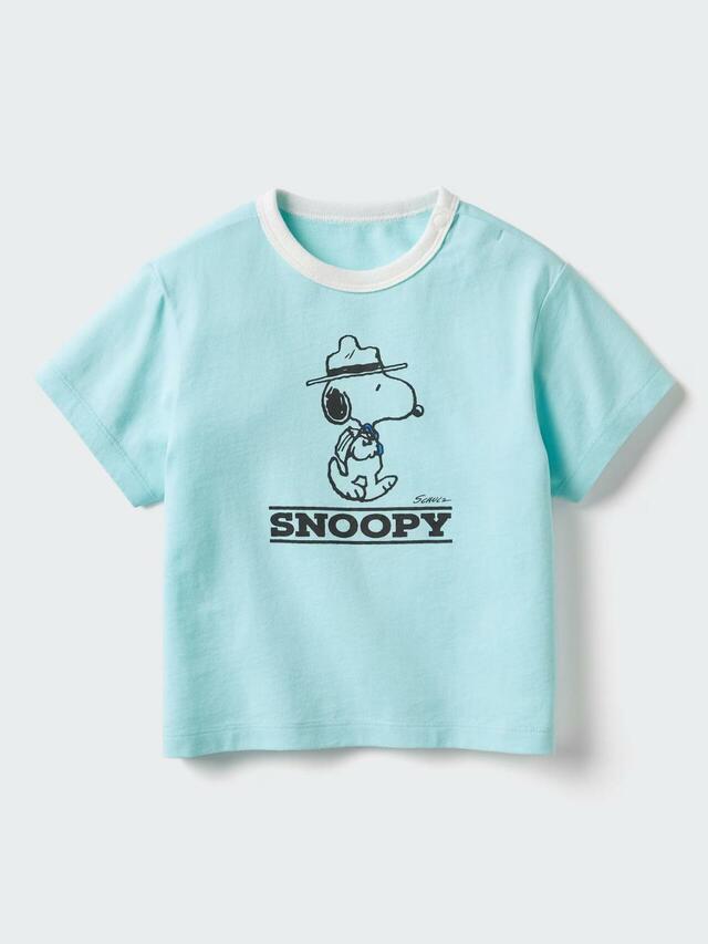 ユニクロ ピーナッツ エアリズムコットンUT ¥990