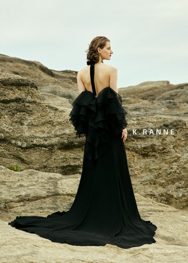 「K.RANNE-クランネ-」新作ウェディングドレス KNE0028_Black 