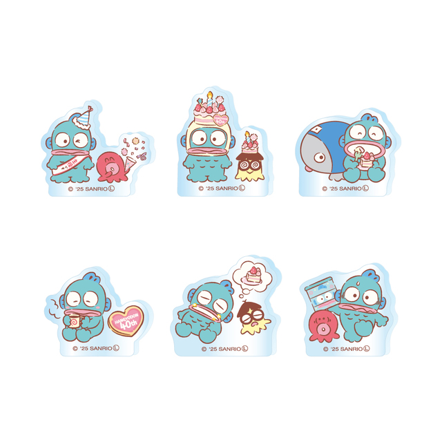 「アクリルミニフィギュア」＜価格：990円（税込）＞【ハンギョドンと飲茶でお花見♪「HANGYODON CAFE ～40th Anniversary～」4都市で期間限定オープン！】　