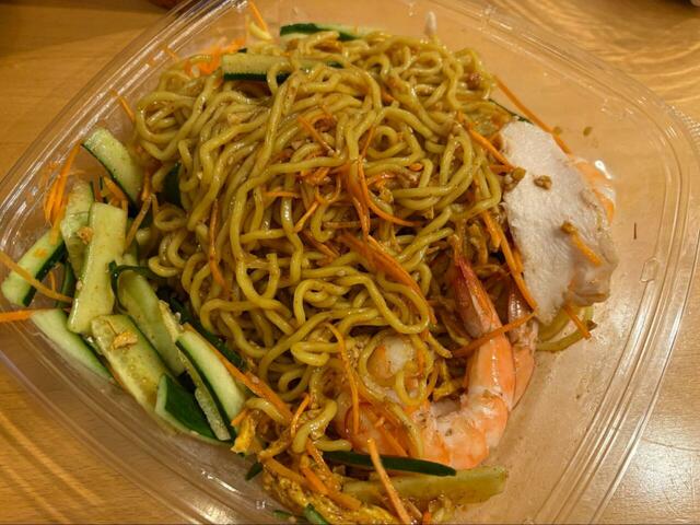 【コストコ チャイニーズコールドヌードル】もちもち中太麺に甘めのたれがよく絡む!暑い日にぴったりのひんやりごちそう♪