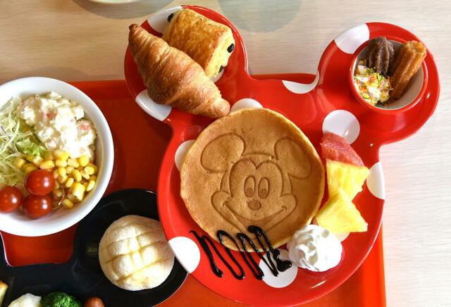 東京ディズニーセレブレーションホテル カフェ共通 メニュー