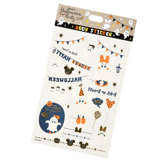 シール・ステッカー ミッキー&フレンズ ボディ用 ハロウィーン /432円
