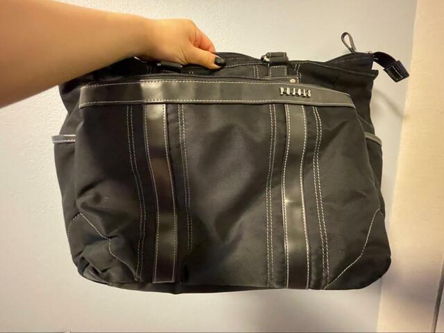 【IKEA SKUBB スクッブ ハンギング収納 6段】厚さが薄いバッグを収納