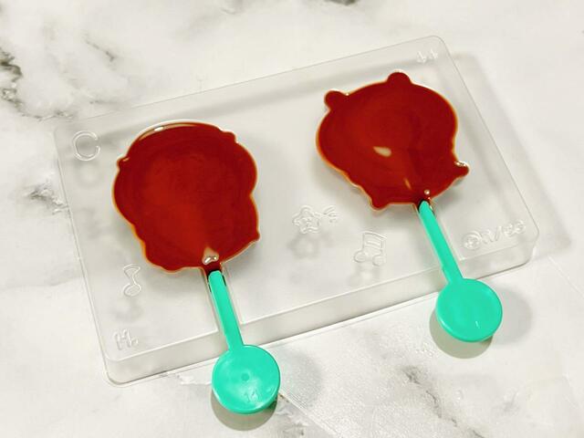 2セット目もチョコを流し入れるところまで完成！