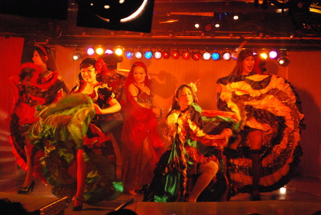 はとバスソロ活体験／黒鳥の湖・ショータイムの模様