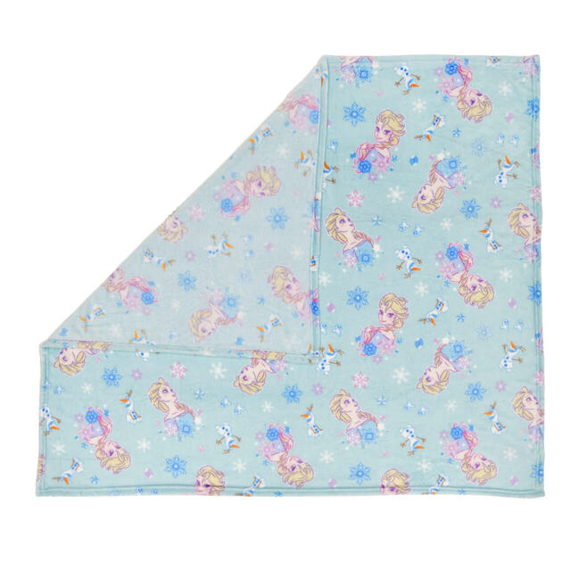 【キッズ用】エルサ、オラフ、スノーギース ブランケット ENJOY WINTER 2,900円