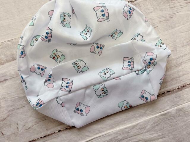 巾着もマチ付きです