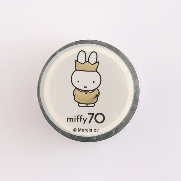 【ミッフィー】金箔クリアマスキングテープ （Queen）495円
