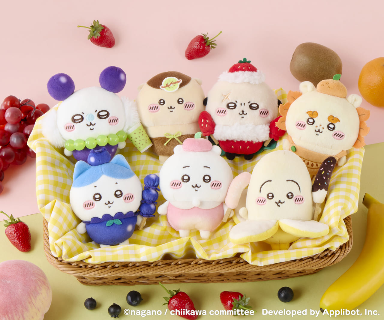 もはやバナナ⁉なうさぎも登場！【ちいかわ】欲しくなる…！フルーツ