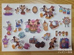 東京ディズニーランド37周年グッズ　シール500円