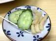 漬物も抜かりなく美味しい