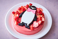 「Suicaのペンギン バレンタインケーキ」＜￥6,000（税込）＞【Suicaのペンギン バレンタイン＆ホワイトデーケーキ】