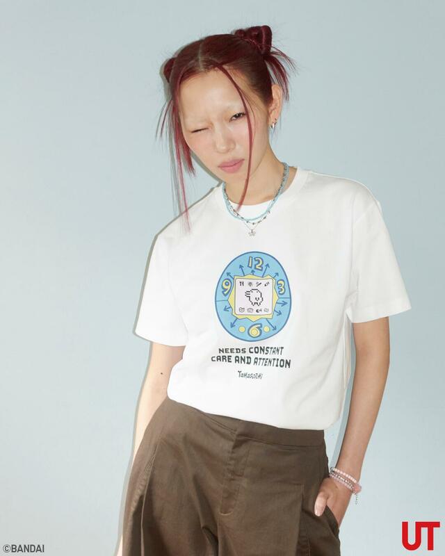 【ユニクロUT】WOMEN たまごっち UT/オーバーサイズフィット　￥1,990