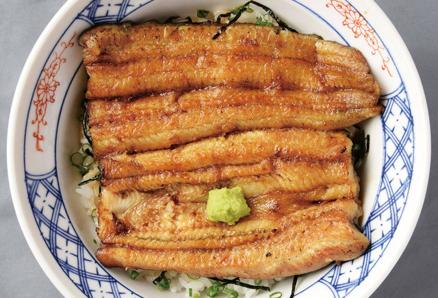 人形町 梅田・しら焼丼（特上）　4000円