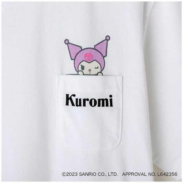 【宝島チャンネル・キャラクターTシャツ】クロミのポケットTシャツBOOK