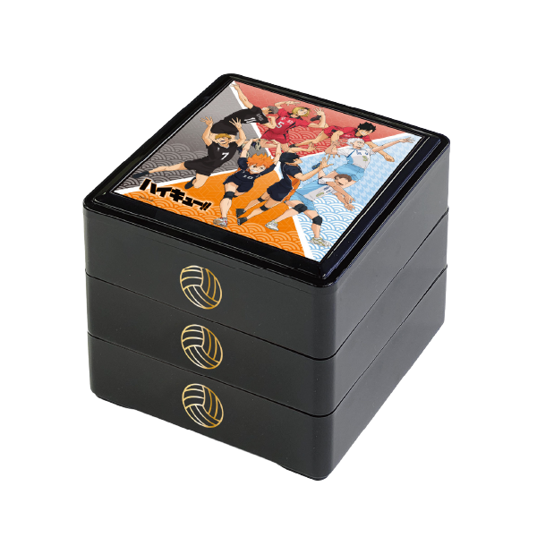 「重箱」＜価格：26,950円（税込）＞【ファン必見！アニメ「ハイキュー!!」のおせちがリニューアル！数量限定「ハイキュー!! おせち 2027」8月4日より予約受付中！】