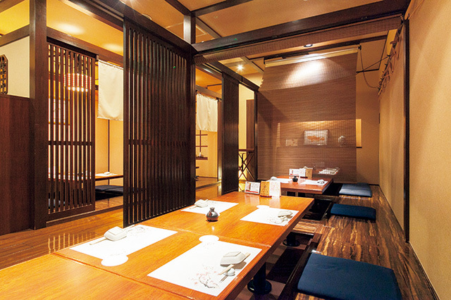 魚河岸三代目 千秋 はなれ（築地市場 場外） 内観