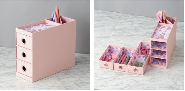 ペティート ペンスタンド付き　チェスト 3段：2,400円（税込）