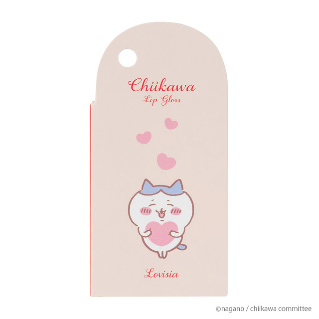 「Lovisiaちいかわリップグロス」いちじくケーキ