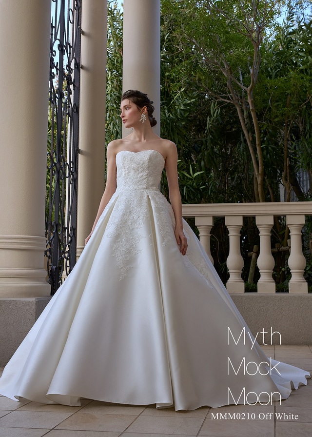 【クラウディア】Myth Mock Moon(ミスモックムーン)新作ウェディングドレス|MMM0210_OffWhite