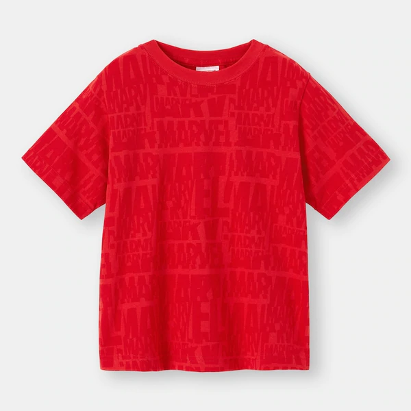KIDS(男女兼用)グラフィックT(半袖)MARVEL 990円+税