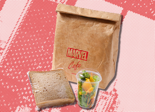 『スパイダーマン』行きつけのお店の（！？）No.5チキンサンドウィッチ