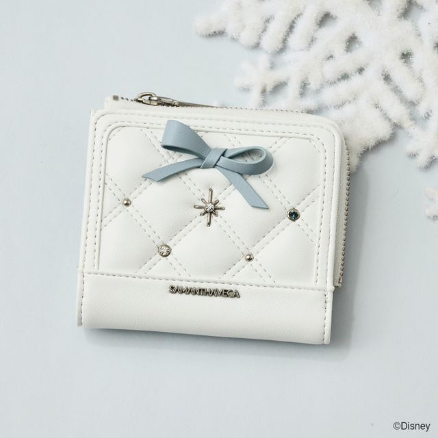 折財布 15,400円｜SAMANTHAVEGA ディズニー『アナと雪の女王』コレクション