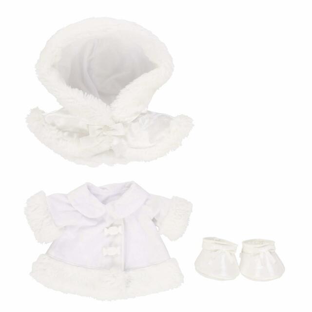 ぬいぐるみコスチューム 5,400円｜東京ディズニーリゾート「ダッフィー＆フレンズのホワイト・ウィンタータイム・ワンダーズ」スペシャルグッズ｜販売店舗：東京ディズニーシー「マクダックス・デパートメントストア」｜発売日：2023年11月1日（水）