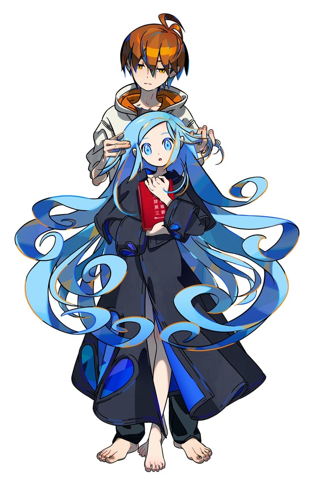 「戯言遣い＆玖渚友」（イラスト：竹）©西尾維新/講談社