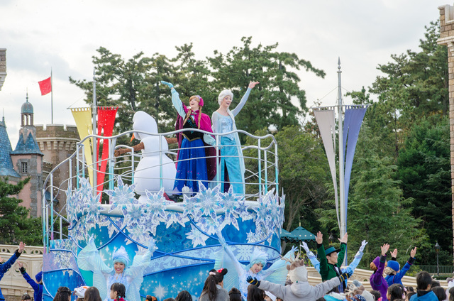 アナとエルサのウィンターグリーティング｜東京ディズニーランド 2016年「アナとエルサのフローズンファンタジー」