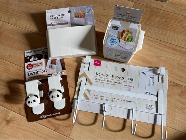 DAISO、Seria、CanDoの”かける収納”