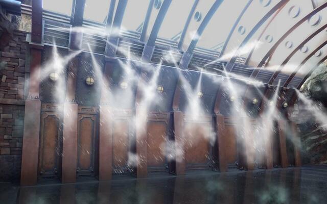 東京ディズニーシー　ミステリアスアイランドのクールスポット