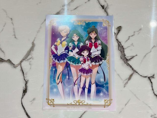 【劇場版「セーラームーンCosmos」《前編》劇場オリジナルグッズ】裏面にもセーラー戦士たちが。美しい…！