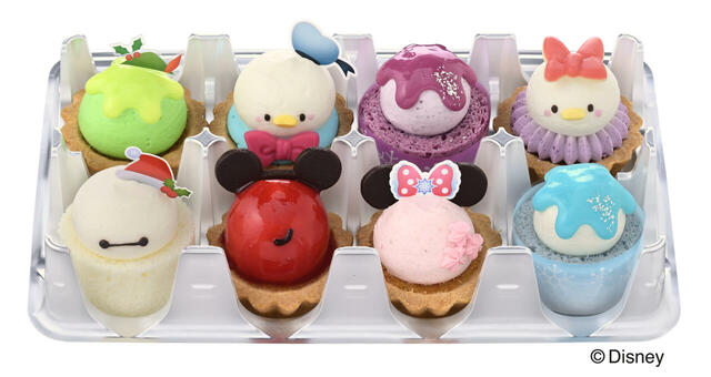 <ディズニーツムツム>クリスマスコレクション(8個入)3,200円