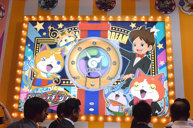 『東京おもちゃショーショー2016』の妖怪ウォッチブース。