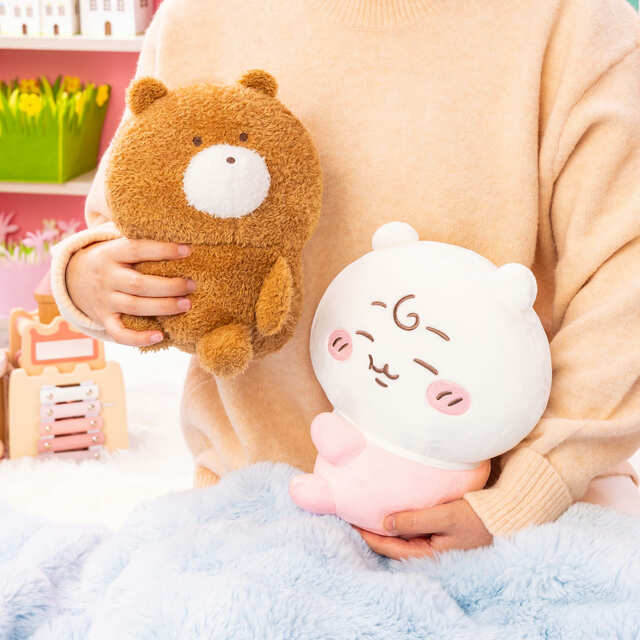 【「Chiikawa Baby ぬいぐるみくじ」】ぴたっとくっついて、いつでもいっしょな様子にほっこり♪